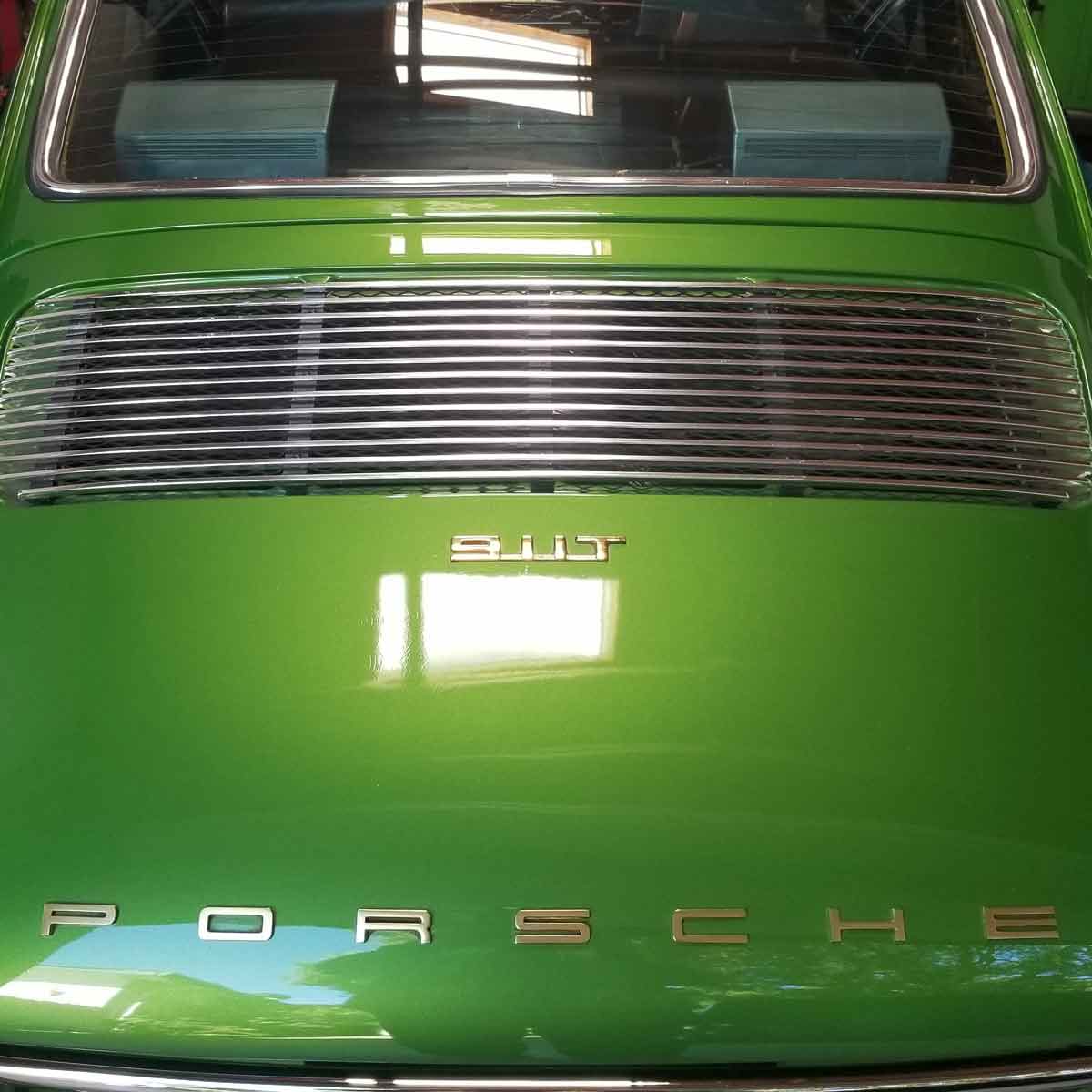 Green Aircooled Porsche